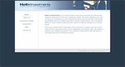 Desktop Screenshot of helix-investments.com